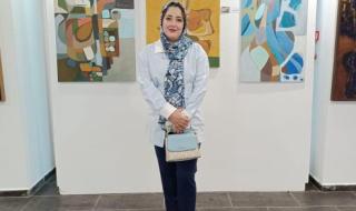الفنانة لمياء شرود تتألَّق في معرض جماعي بالمكتبة الوسائطية لمسجد الحسن الثاني بالدار البيضاء