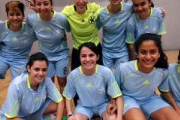 لاعبات كرة الصالات يفرضن هذه الرياضة في لبنان
