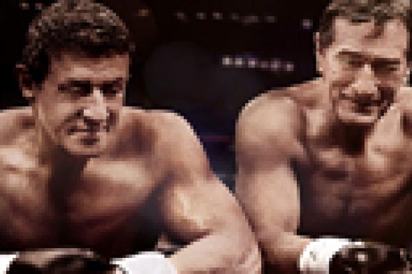 بالفيديو: رغم تقدمهما في العمر.. دي نيرو وستالون يخوضان مباراة ملاكمة!