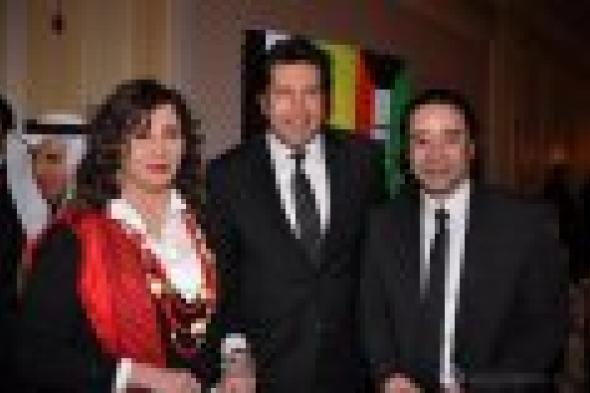 بالصور: ليلى علوي وأثار الحكيم وهاني رمزي يحتفلون بالعيد الوطني للكويت