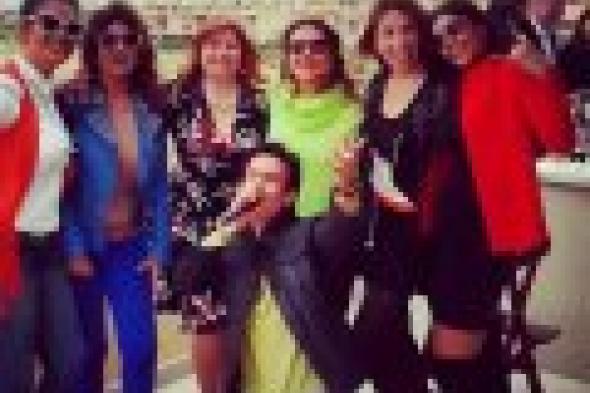 شاهد بالصور..إيناس الدغيدي تحتفل بعيد ميلادها في حضور يسرا وإلهام شاهين