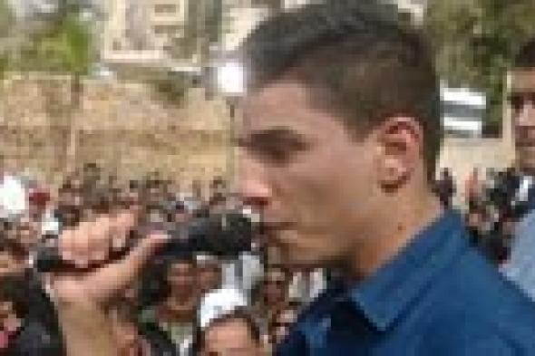 صورة: محمد عساف يحضر اخبارات Arab Idol في "رام الله"