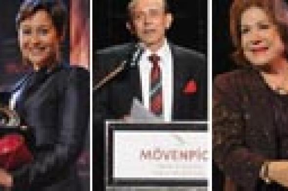 بالصور: تكريم "الرواد" صبحي وسميحة أيوب في مهرجان الدراما العربية.. ومنة ونيللي الأفضل بالتمثيل