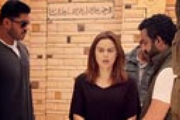 صورة: خالد سليم ورشا مهدي في كواليس "سيرة حب"