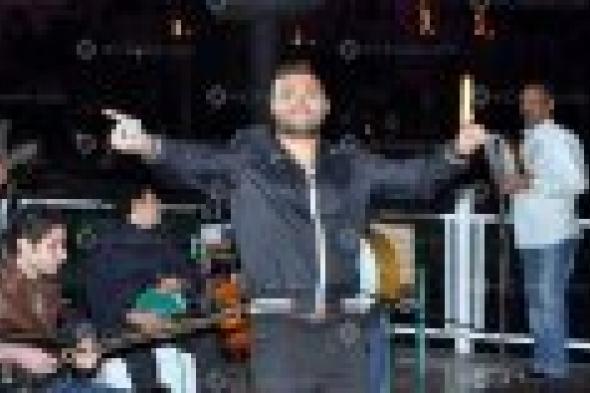 بالصور: رامي صبري يشعل العين السخنة بمناسبة شم النسيم