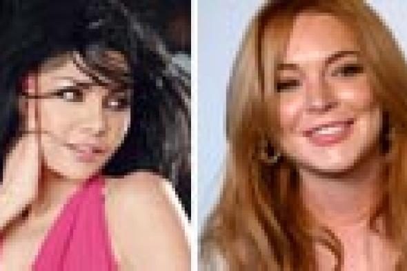 لينزي لوهان تشيد بهيفاء وهبي.. والأخيرة ترد: مشتاقة للقائك قريبا