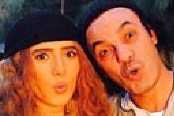 صور: زينة منسجمة مع تيم حسن وعلاء مرسي في كواليس "الوسواس"