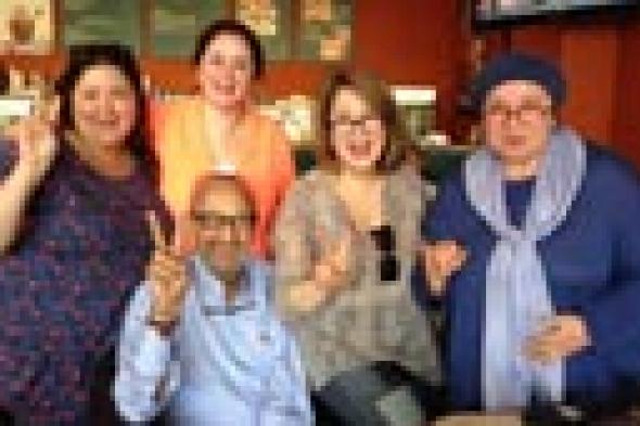 صورة: لمن أعطى نور الشريف وأسرته أصواتهم في الانتخابات الرئاسية؟