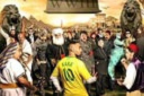 بالفيديو: فهمي وشيكو وهشام ماجد يقدمون النسخة المصرية من Night at the Museum؟