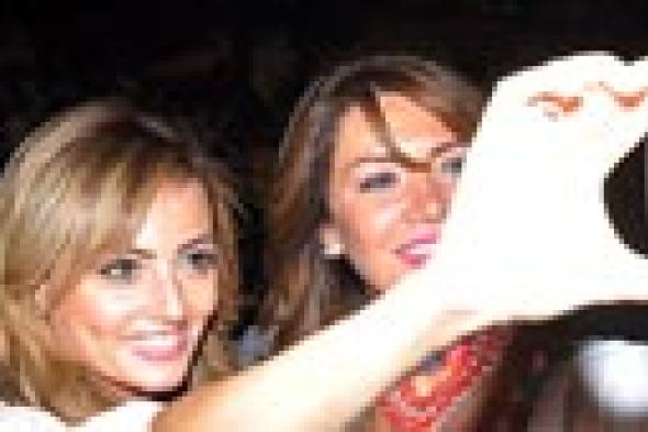 صورة: Selfie النجوم على شرف سحور محمد الشقنقيري