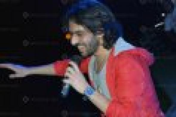 بالصور: بهاء سلطان يحتفل مع جمهوره بالعيد في دريم بارك