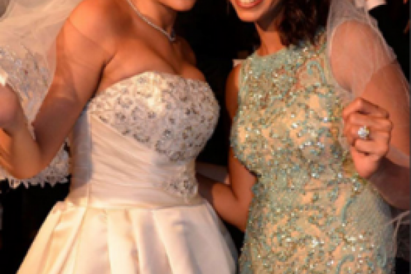 بالصور : روبي تحتفل بزفاف شقيقتها ميريهان