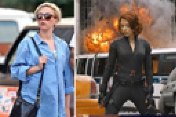 كيف أدت "الحامل" سكاريت جوهانسون مشاهد حركة فيلم Avengers 2؟