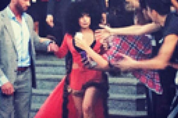 بالصور: استقبال جماهيري لـ"ليدي جاجا" في اسطنبول