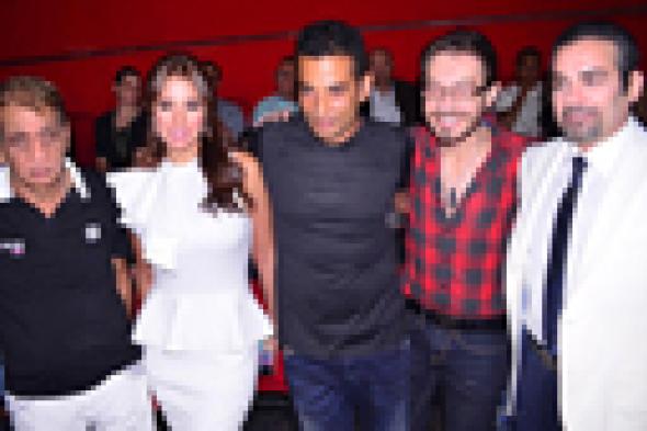 بالصور- عمرو سعد ودرة يحتفلان بـ "حديد" بعد انقضاء إجازة عيد الأضحى!