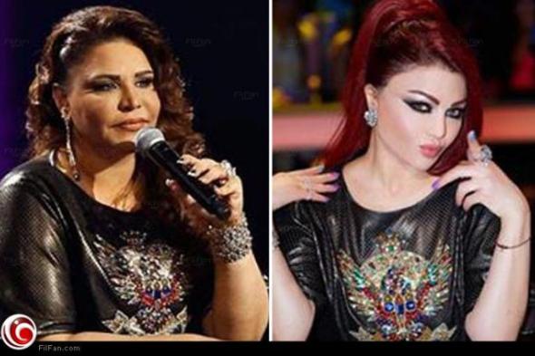 صورة: فستان "فالنتينو" يجمع بين هيفاء وأحلام