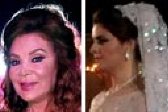 بالصور والفيديو- صفاء أبو السعود تحتفل بزفاف ابنتها وسط نجوم الفن والإعلام