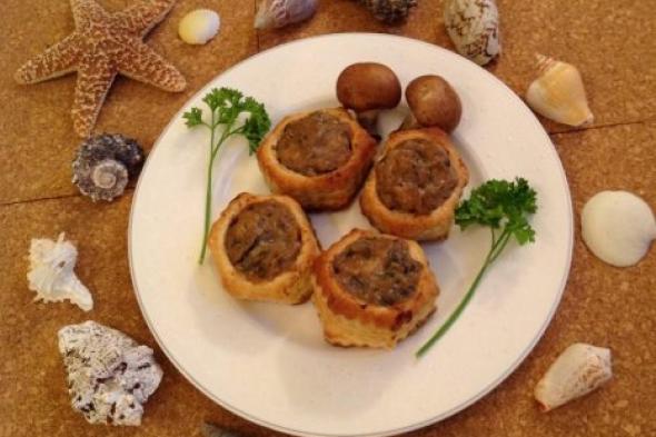 Vol au Vents .. طبق شهي و لذيذ لا يقاوم من المطبخ الفرنسي