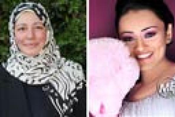 صورة- عبلة كامل تدخل عالم الـ Selfie من خلال راندا البحيري