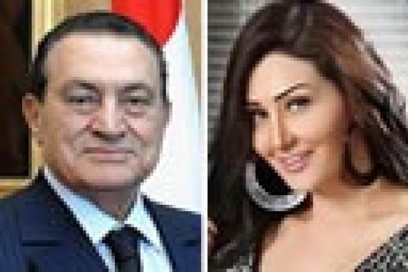 بالصور- هكذا هنأت غادة عبد الرازق مبارك على براءته من قتل متظاهري ثورة يناير