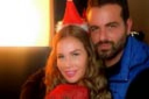 بالفيوديو والصور- نيكول سابا تغني للكريسماس مع زوجها يوسف الخال