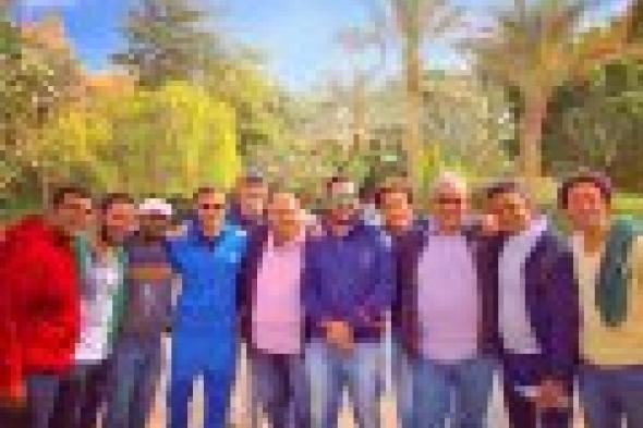بالصور: انتهاء تصوير فيلم محمد عادل إمام الجديد "كابتن مصر"
