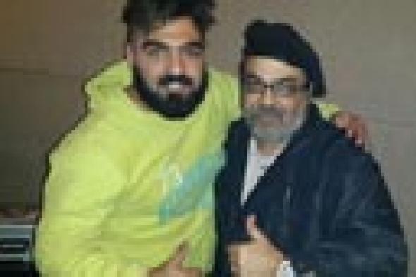 صورة- أبو الليف في الأستوديو بسبب "نظرا لحالة الغلاء"