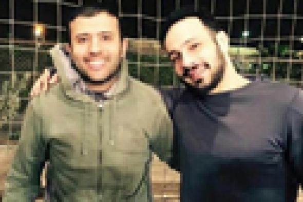 صور- حمزة نمرة لمحمد عطية: "علمت عليك"