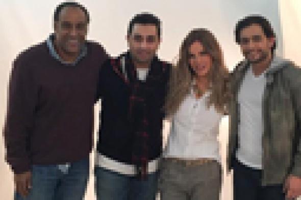 صورة- نيكول سابا بطلة "قسمتي ونصيبي" مع هاني سلامة
