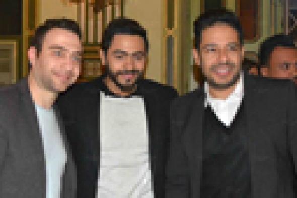 بالصور- محمد حماقي وتامر حسني وسميرة سعيد في حفل "ارابيان رايتس"