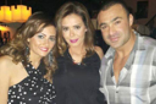 بالصور- داليا البحيري وبشرى ونيللي كريم يحتفلن بعيد ميلاد إيمي