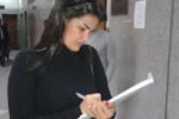 بالصور- سما المصري تترشح رسميا لمجلس الشعب.. وتضارب حول قبول أوراقها