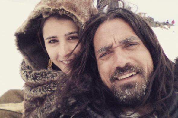 بالصورة: أمير كرارة وعائشة بن أحمد في المغرب من أجل "ألف ليلة وليلة"