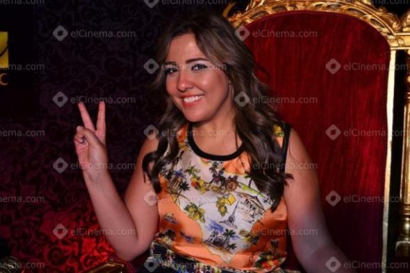 بالصورة: مي كساب بفستان الزفاف في كواليس "المطلقات"