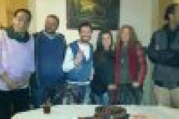 بالصور: رانيا يوسف وأحمد زاهر يبدآن "أرض النعام"