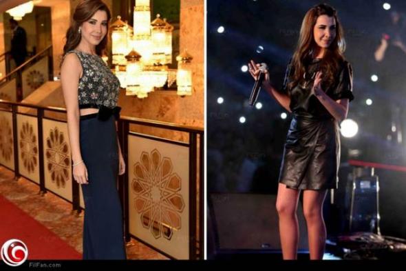 صورة- ساعات قليلة تفصل بين نانسي عجرم الكلاسيكية والكاجوال!