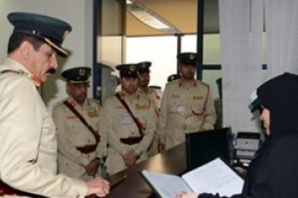 دبي: اللواء المزينة يتفقد إدارة سجن النساء في المؤسسات العقابية