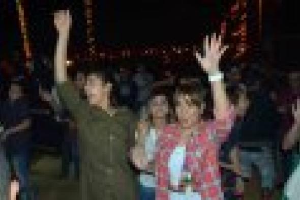 بالصور: مي كساب وأوكا يشاركان أورتيجا الاحتفال بـ"سبوع" مولودته