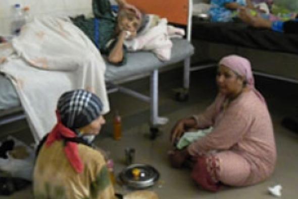 الهموم الصحية للزوجات المصريات في المسح الديموجرافي في 2015