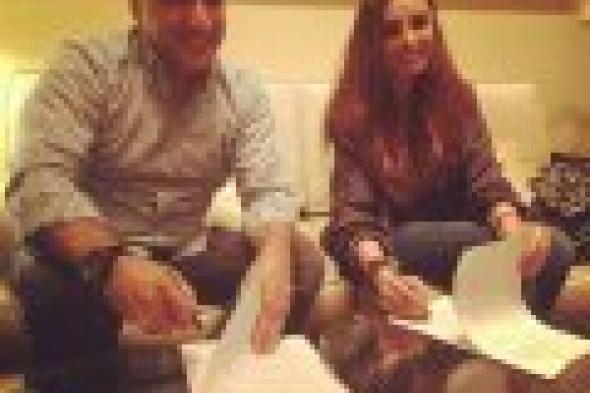 بالصور: أنغام تعود لـ"روتانا" من جديد