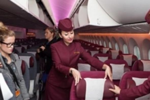 (الخطوط الجوية القطرية) تطرد المضيفات لأنهنّ حوامل