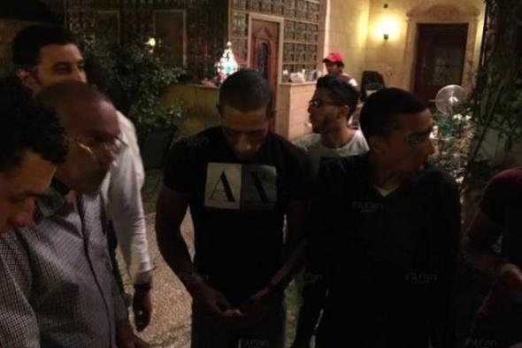 بالصور- الصلح بين محمد رمضان وشاب ادعى تعديه عليه بالضرب