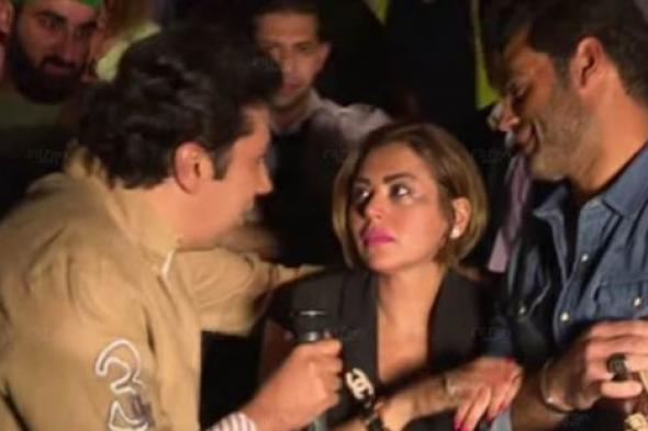 بالفيديو- لقاء الخميسي لزوجها وهاني رمزي بعد مقلب "هبوط اضطراري": ربنا ياخدكوا انتوا الاتنين