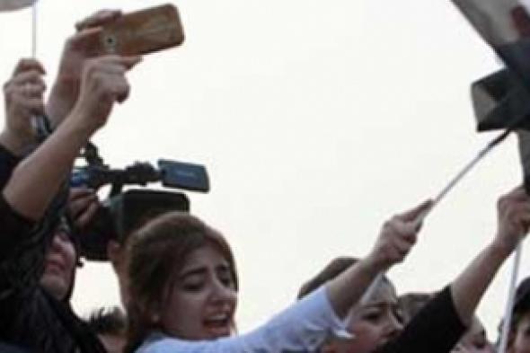 صوت المرأة العراقية يدوي في احتجاجات ساحة التحرير