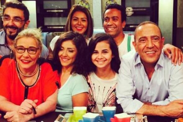 صور- منة عرفة مع أشرف عبد الباقي في أول يوم تصوير من "راجل وست ستات 9"