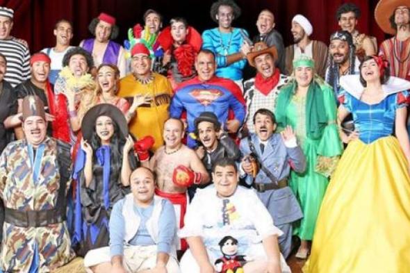 بالفيديو- فريق "تياترو مصر" يرسل التحية لحسن حمدي: الأهلي حديد