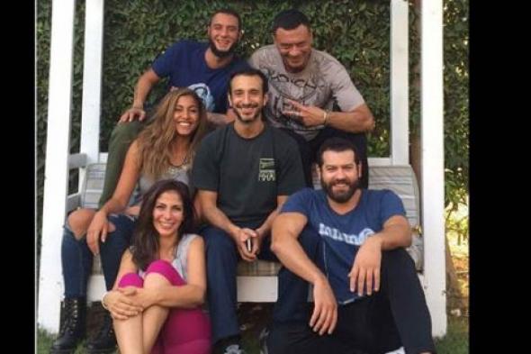بالصور- ما الذي يجمع الفيشاوي ومنى زكي وعمرو يوسف ودينا الشربيني؟