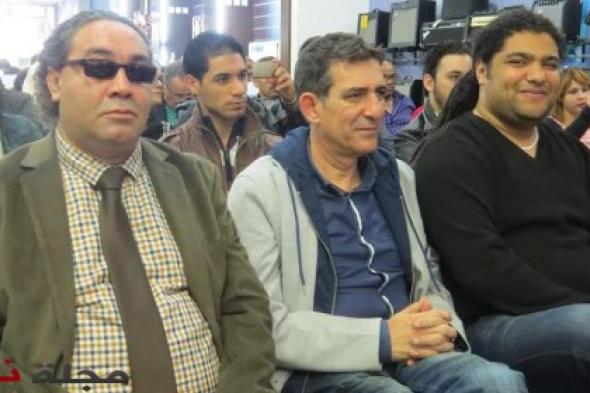فريد غنام ونعمان لحلو في عرض موسيقي لإطلاق لوحة موسيقية جديدة