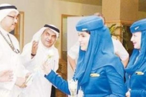 الخطوط السعودية: لا مضيفات مواطنات على طائراتنا