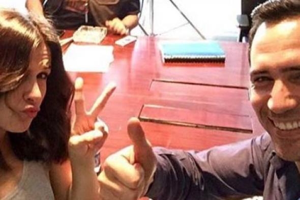 صورة- ياسمين عبد العزيز بالشارب في "أبو شنب"